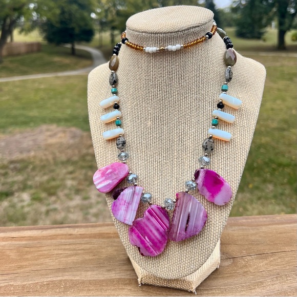 gabriella designs Jewelry - Eclectic never ending sweater necklace